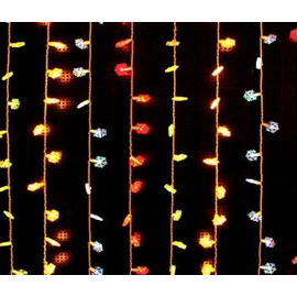 LED штори кольорові 2х1,8 400LED, image 