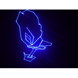 Анимационный лазер TVS US-66 Blue Animated 800mw, фото 