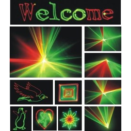 Анимационный лазер New Light SD091 (RGY LASER 3 ЦВЕТ.), фото 