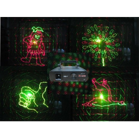 Анимационный графический лазер X-LASER X-RGV+F Full Animated + Firefly 460mw, фото 