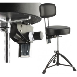 Стул для ударной установки STAGG DT-280R BK, фото 