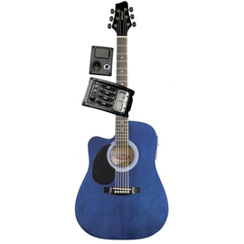 Вестерн гитара с датчиком STAGG SW203CETU-LH TB, фото 