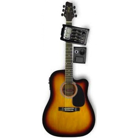 Вестерн гитара с датчиком STAGG SW203CETU-SB