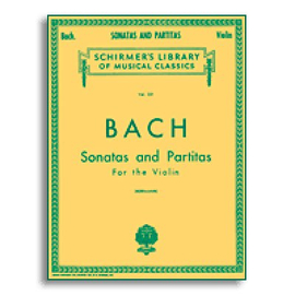 BACH- SONATAS AND PARTITAS VIOLIN   BK  HALLEONARD 50253550