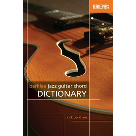 JAZZ GUITAR CHORD DICTIONARY BK HALLEONARD 50449546