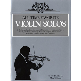 ALL TIME FAVORITE VIOLIN SOLOS(PIANO/VIOLIN)  BK HALLEONARD 50500510
