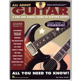 ALL ABOUT GUITAR BK/CD HALLEONARD 695929