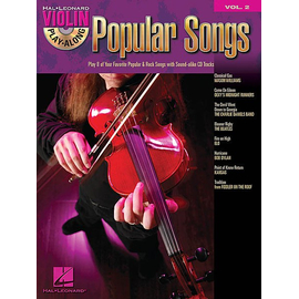POPULAR SONGS (VIOLIN)    vol.2   BK/CD HALLEONARD 842153