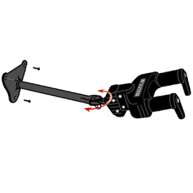 Крючок настенный Hercules GSP40WB