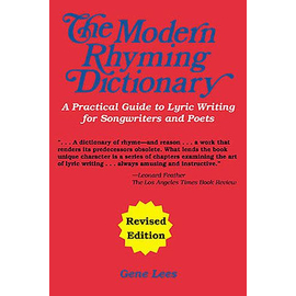 MODERN RHYMING DICTIONARY-REVISED EDITION BK HALLEONARD 2508649