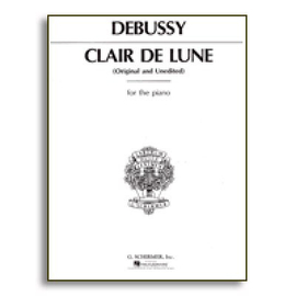 DEBUSSY-clair de lune  piano  BK  HALLEONARD 50289010