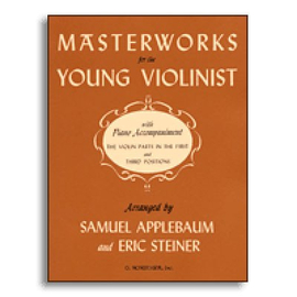 MASTERWORKS FOR YOUNG VIOLIN  HALLEONARD 50328560