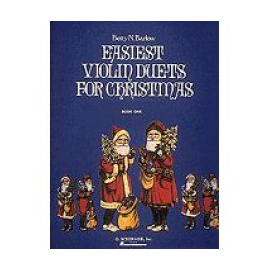 EASIEST VIOLIN DUETS CHRISTMAS  BK1 HALLEONARD 50334830