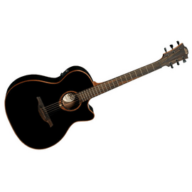 Электроакустическая гитара LAG Tramontane T-100ACE-BLK