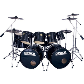 Ударная установка акустическая PEACE DEMOLITION DP-22DL-9 BIG + Hardware