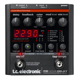 Гитарный процессор t.c.electronic ND-1 Nova Delay