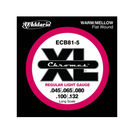 Струны для бас-гитар DADDARIO ECB81-5
