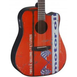 Электроакустическая гитара CORT MOTOR OIL 2 BKS