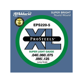 Струны для бас-гитар DADDARIO EPS220-5