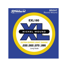 Струны для бас-гитар DADDARIO EXL180