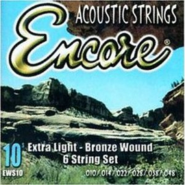 Струны для акустической гитары ENCORE EWS10