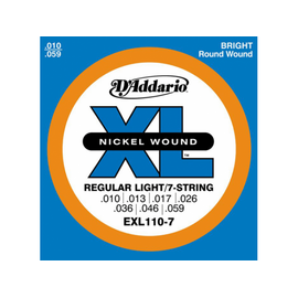 Струны для электрогитар DADDARIO EXL110-7
