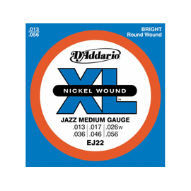 Струны для электрогитар DADDARIO  EJ22