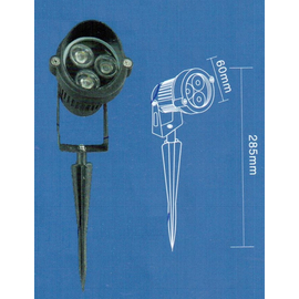 Светодиодный прожектор LED Buried Lamp S8017 3x2w W