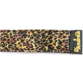 Ремень для гитары D'ANDREA APFW-34 (LEOPARD)
