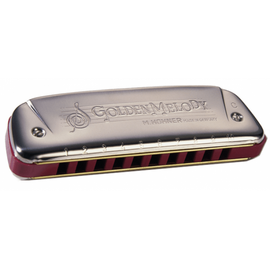 Гармошка губная HOHNER GoldenMelody Bb