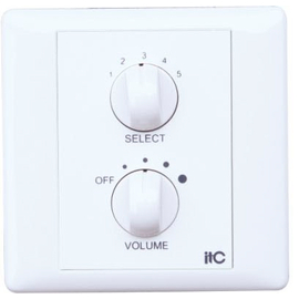 Селектор программ с регулятором громкости ITC T-2200S