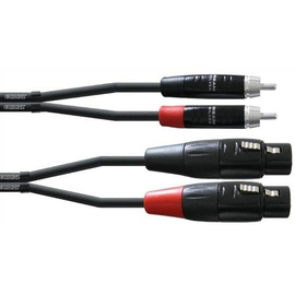 Несимметричный сдвоенный кабель Cordial CIU 3 FC