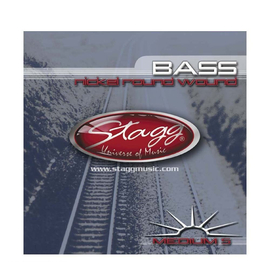 Струны для бас-гитары Stagg BA-4525-5S