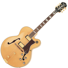 Полуакустическая гитара EPIPHONE BROADWAY NATURAL GLD HDWE