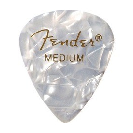 Медиаторы FENDER 351 PREMIUM CELLULOID WHITE MOTO MEDIUM 098-0351-805