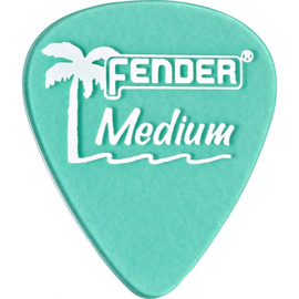 Медиаторы Fender 351 SURF GREEN M 098-1351-857