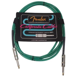 Кабель FENDER California Clears - 18' Cable-Surf Green