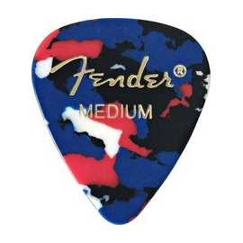 Набор медиаторов Fender 351 CONFETTI M 098-0351-850
