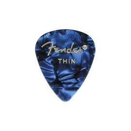 Набор медиаторов Fender 351 MATTE DELRIN BLUE H 098-7351-500