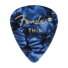 Набор медиаторов Fender 351 PREMIUM CELLULOID BLUE MOTO MEDIUM 098-0351-802