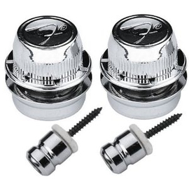 Замки для ремня FENDER Strap Locks, Chrome (pair) FSLC1