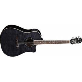 Электроакустическая гитара FENDER TBUCKET 300SCE FLAME MAPLE TOP BLACK