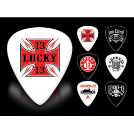 Набор медиаторов Dunlop L13/1,0 Lucky 13