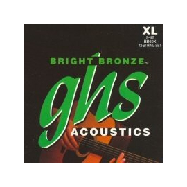 Струны GHS STRINGS BB100 12-STR BRIGHT BRONZE MED