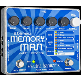 Педаль Electro-Harmonix Stereo Memory Man with Hazarai