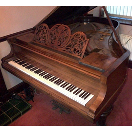 Рояль Julius Bluthner 11 Walnut tree, polished