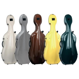 Кофр для виолончели Gewa Idea Futura Серебряный/Красный 342.137