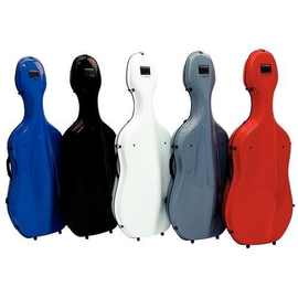 Кофр для виолончели Gewa Idea X-Lite 3.9 белый перламутр/бордовый 342.220