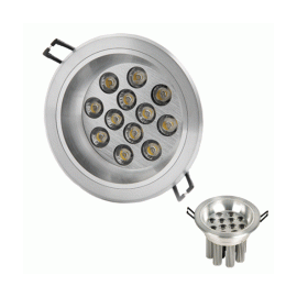 LED светильник Technoled 12W (тепл. белый) Код: 30072