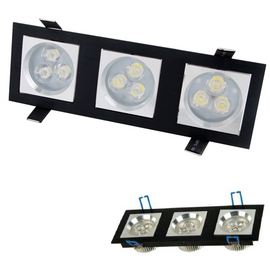 LED светильник Technoled 9W (хол. белый) Код: 30096